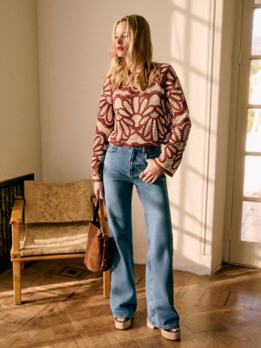 Sezane Olie Blouse XS